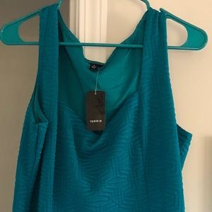 Torrid Teal Summer Dress